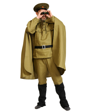 Militaire Costume Officier Russe